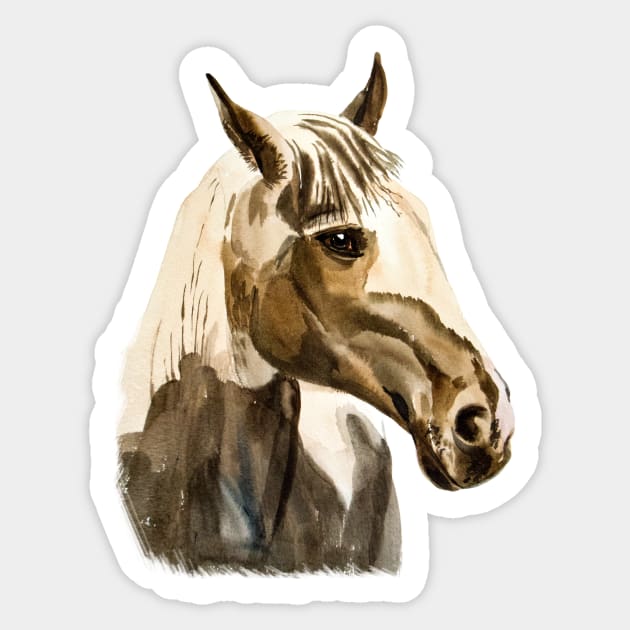 horse Sticker by VicaVeresk